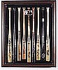 OAK Vertical Display Case Holds Nine Full Size Bats